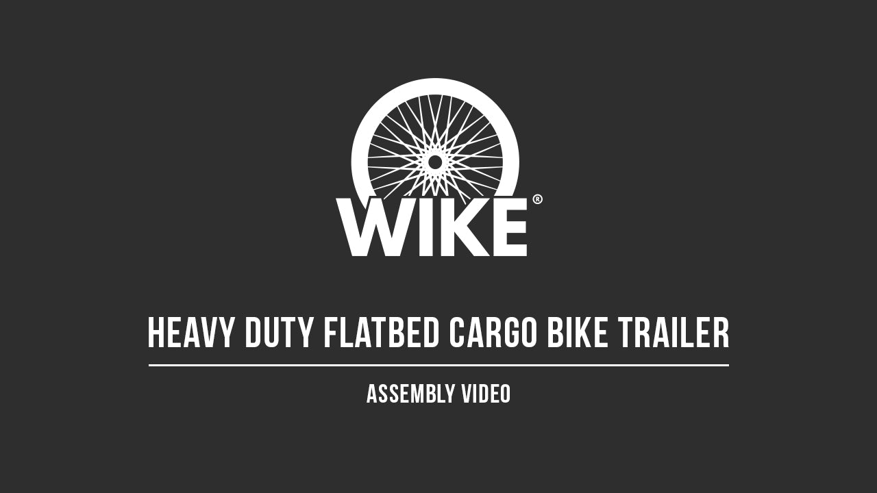 Wike Heavy Duty Flatbed Bike Trailer – Wike Europe