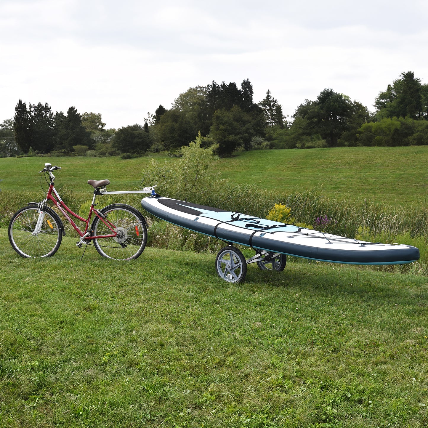 Wike Kayak, Canoe, and Surf Cart - WITHOUT Ultra Lite Smart Stick Tow Bar