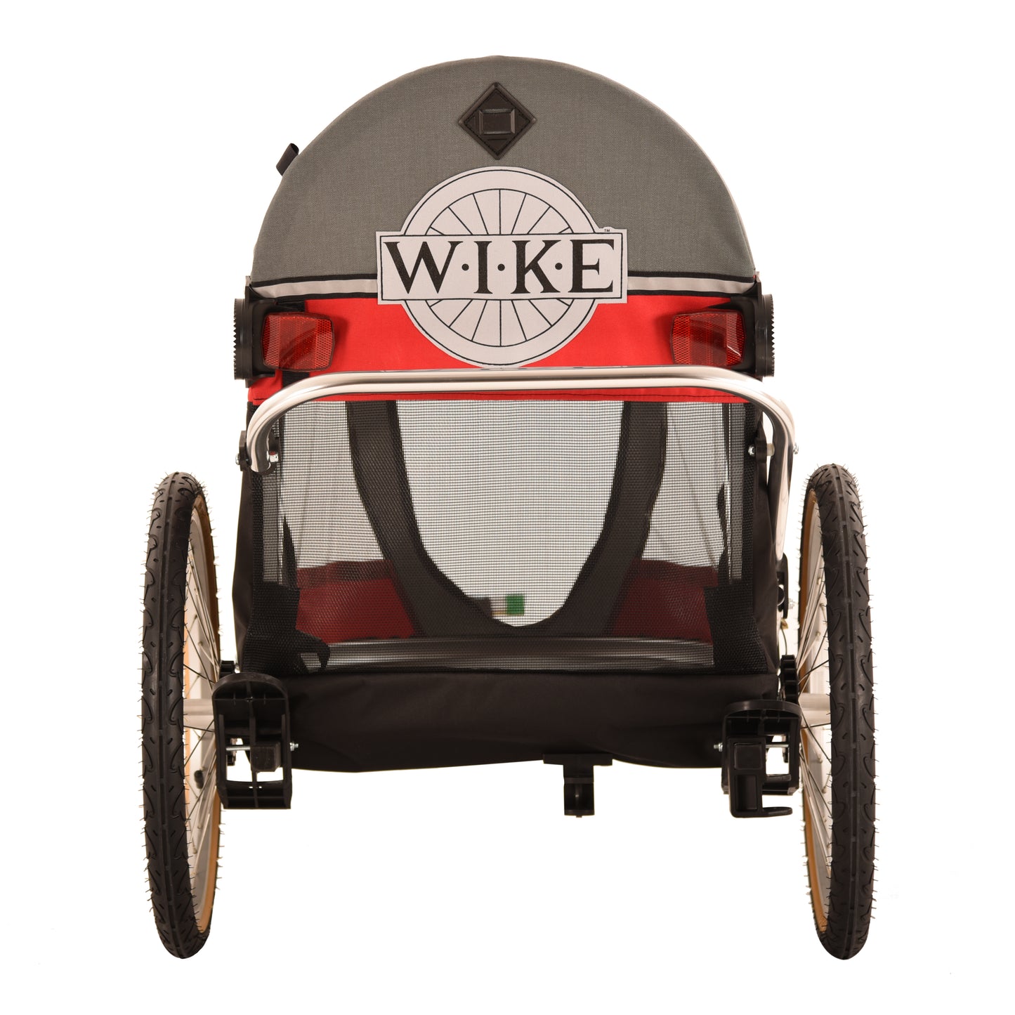 Wagalong Pet Trailer - Includes Stroller and Jogging Kit - Red/Black